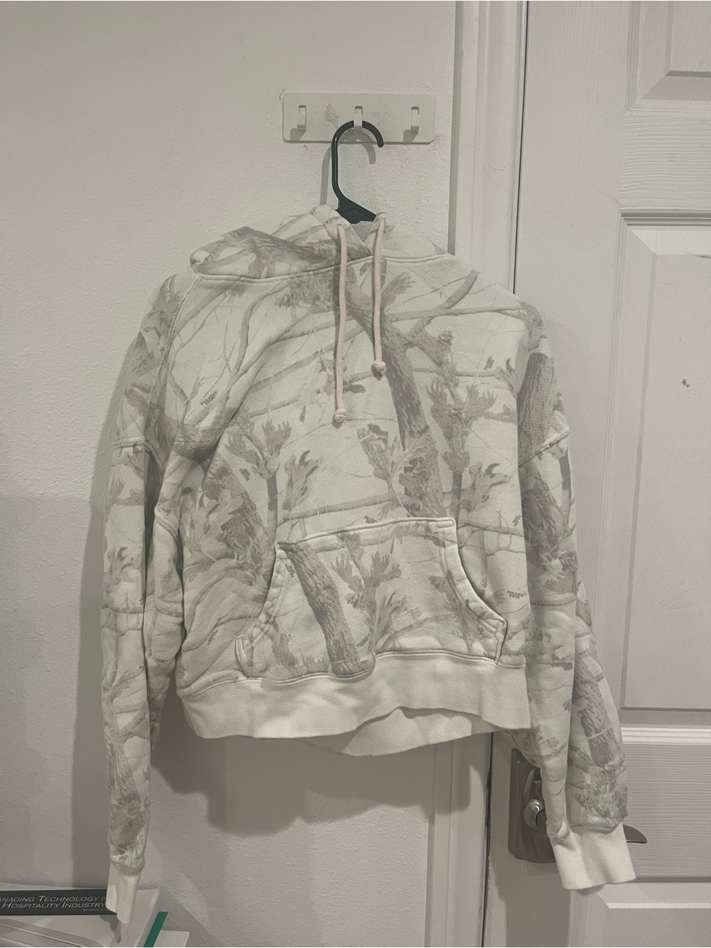 Dairy boy white camo hoodie